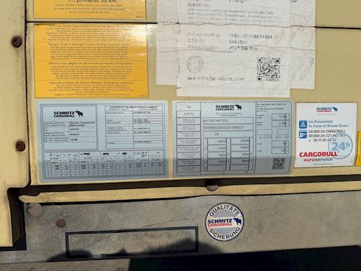 Schmitz 2-aks boks trailer Boks Trailer - 13