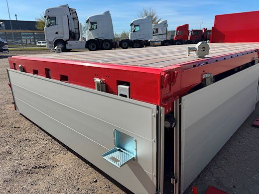 Hangler 3-aks kærre alu-sider + alu-ramper Åben - 8