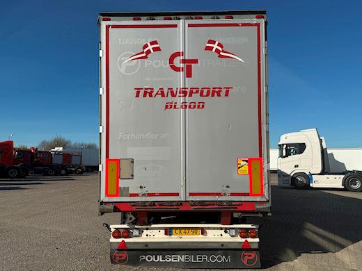 Hangler 3-aks gardintrailer Gardin - 3