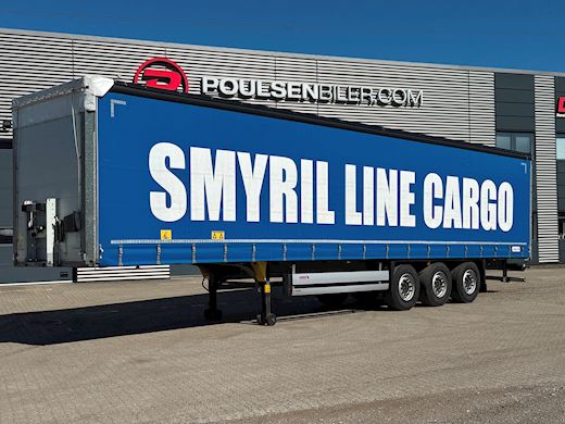 Schmitz 3-aks gardintrailer Gardin - 1