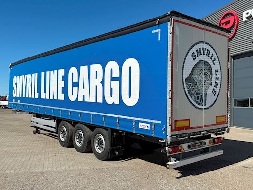 Schmitz 3-aks gardintrailer Gardin - 2