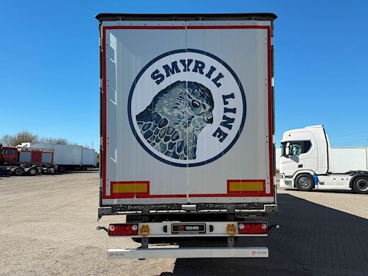 Schmitz 3-aks gardintrailer Gardin - 3