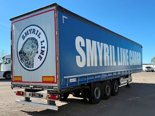 Schmitz 3-aks gardintrailer Gardin - 4