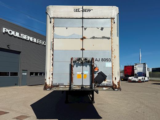 Kel-Berg 3-aks gardintrailer Gardin - 6