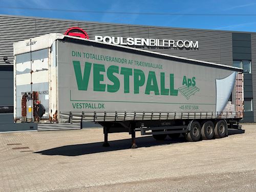 Kel-Berg 3-aks gardintrailer, Gardin