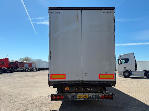 Kel-Berg 3-aks gardintrailer Gardin - 3