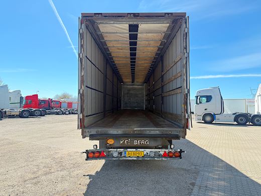 Kel-Berg 3-aks gardintrailer Gardin - 7