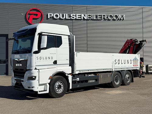 MAN TGX26.470 6x2/4 m. Fassi F235 kran, Kran