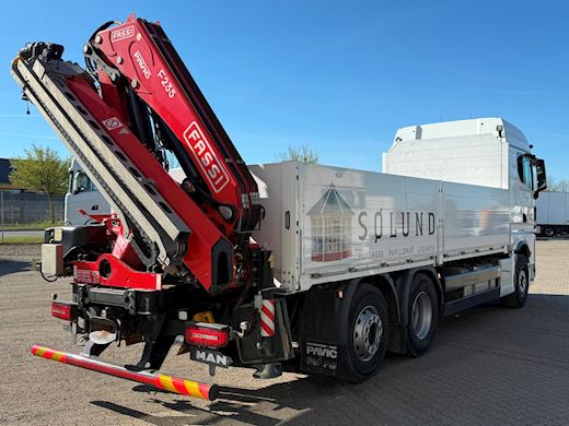 MAN TGX 26.470 6x2/4 m. Fassi F235 kran Kran - 4
