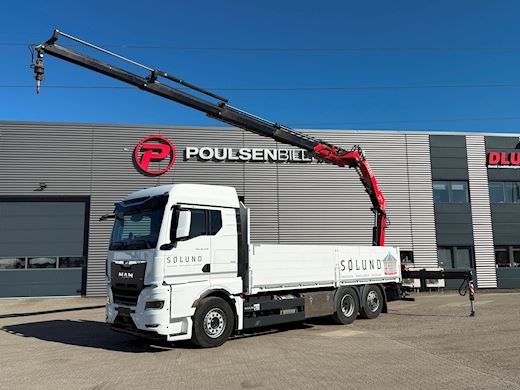 MAN TGX 26.470 6x2/4 m. Fassi F235 kran Kran - 9