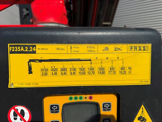 MAN TGX 26.470 6x2/4 m. Fassi F235 kran Kran - 27