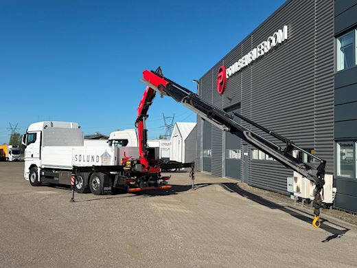 MAN TGX 26.470 6x2/4 m. Fassi F235 kran Kran - 10