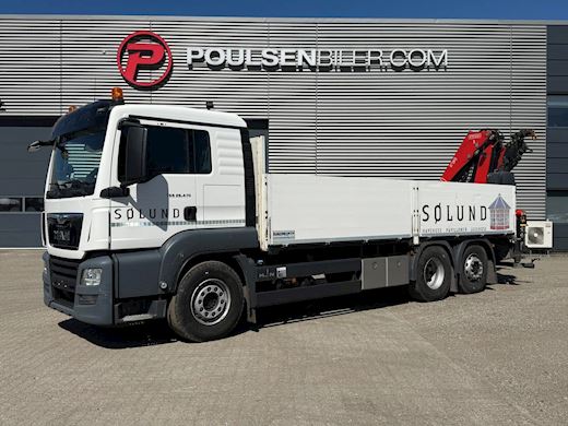 TGS 26.470 6x2/4 m. Fassi 195 Kran - 1