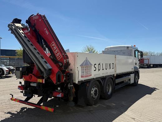 TGS 26.470 6x2/4 m. Fassi 195 Kran - 4