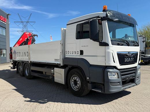 TGS 26.470 6x2/4 m. Fassi 195 Kran - 3