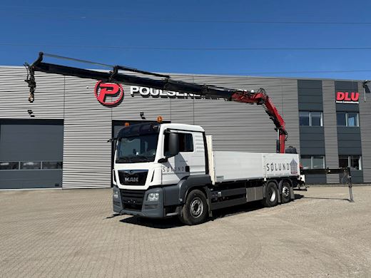 TGS 26.470 6x2/4 m. Fassi 195 Kran - 8