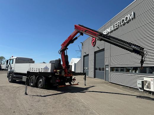 TGS 26.470 6x2/4 m. Fassi 195 Kran - 7