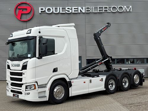Scania R590 Tridem Hiab 24T Krog, Kroghejs