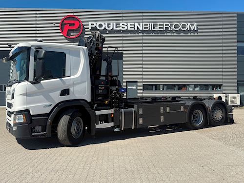 Scania P420 6x2*4, Hejs/kran