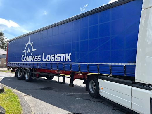Kel-Berg 2-aks 13.60m gardintrailer Gardin - 4