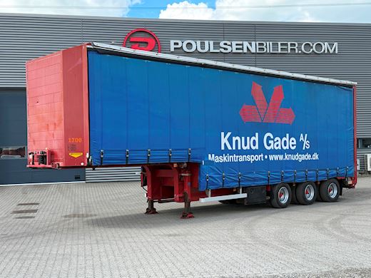 Broshuis 11,00m nedbygget gardintrailer Gardin - 1