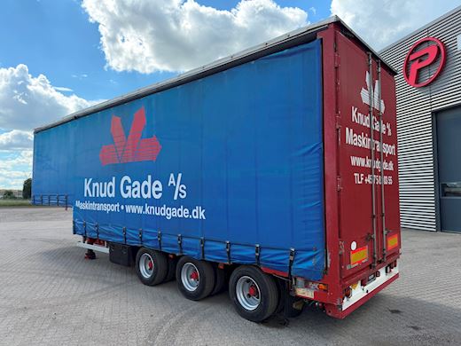 Broshuis 11,00m nedbygget gardintrailer Gardin - 2