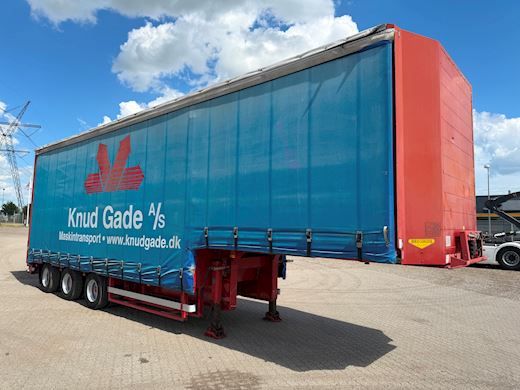 Broshuis 11,00m nedbygget gardintrailer Gardin - 5