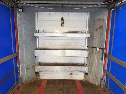 Broshuis 11,00m nedbygget gardintrailer Gardin - 11