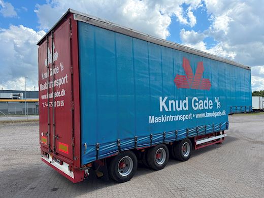 Broshuis 11,00m nedbygget gardintrailer Gardin - 4