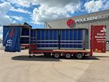 Broshuis 11,00m nedbygget gardintrailer Gardin - 17
