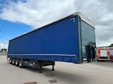 Kel-Berg 4-aks Gardintrailer med truckbeslag Gardin - 5