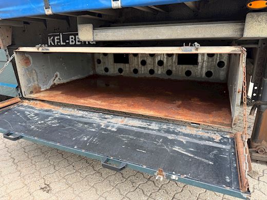 Kel-Berg 4-aks Gardintrailer med truckbeslag Gardin - 7