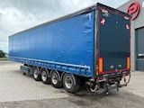 Kel-Berg 4-aks Gardintrailer med truckbeslag Gardin - 2
