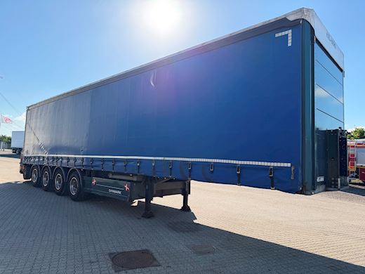 Kel-Berg 4-aks Gardintrailer med truck Gardin - 5