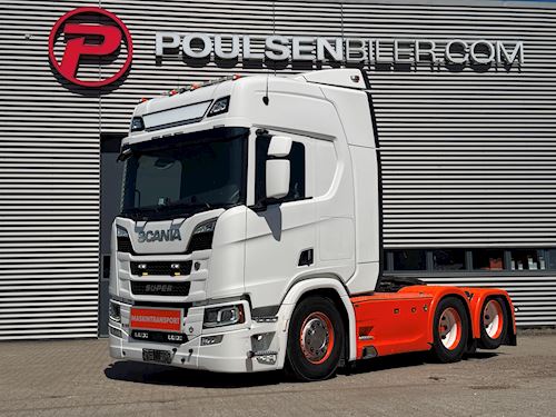 Scania Scania R660 6x2 Boogie, Trækker