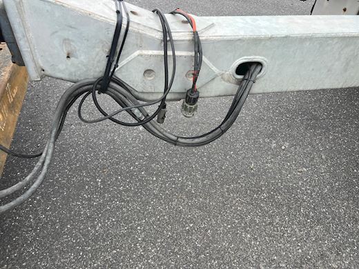 Hangler 2-aks maskinkærre med hydr. ramper Maskinkærre - 10