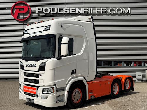 Scania R660 6x2 Boogie, Trækker