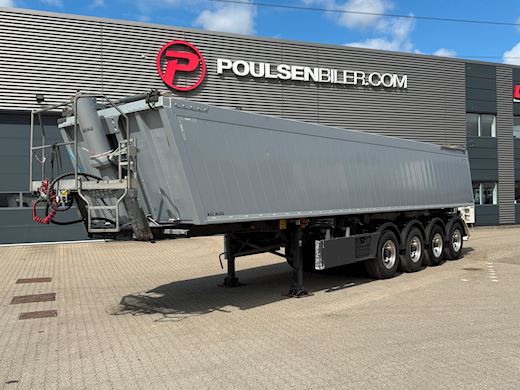 Kel-Berg 4-aks 36m3 tiptrailer EcoTop + Vibrator Tip - 1