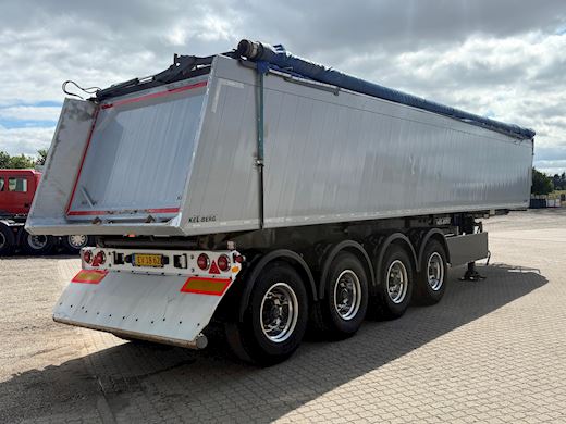 Kel-Berg 4-aks 36m3 tiptrailer EcoTop + Vibrator Tip - 4