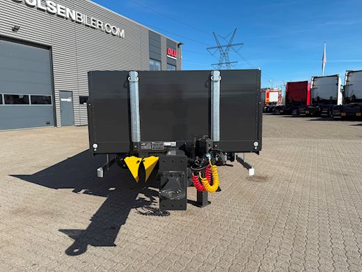 Hangler 3-aks kærre alu-sider + alu-ramper Åben - 6