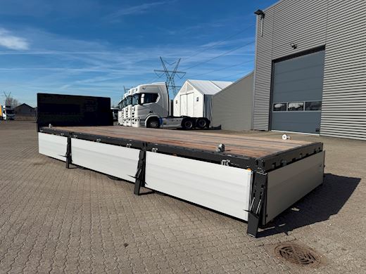 Hangler 3-aks kærre alu-sider + alu-ramper Åben - 7