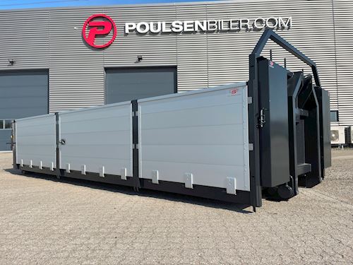 Scancon SAL6515 6500mm alu lad + aut. bagsmæk, Container