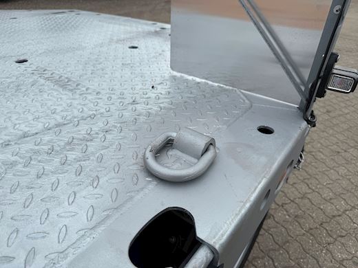 Hangler 3-aks, Hydraulisk ramper, Galvaniseret. Maskinanhænger - 11