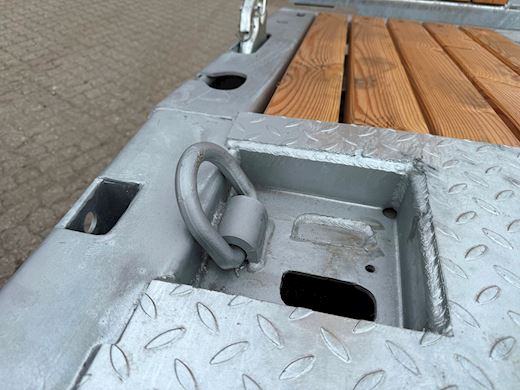 Hangler 3-aks, Hydraulisk ramper, Galvaniseret. Maskinanhænger - 14