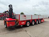 BP Trailer 4-aks åben trailer, alusider, Terberg truck Åben - 4