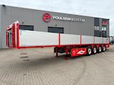 BP Trailer 4-aks åben trailer, alusider, Terberg truck Åben - 1