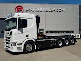 Scania R590 8x4*4 m. HMF 2820K5 kran Hejs/kran - 1