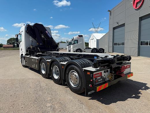 Scania R590 8x4*4 m. HMF 2820K5 kran Hejs/kran - 5