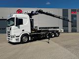 Scania R590 8x4*4 m. HMF 2820K5 kran Hejs/kran - 6