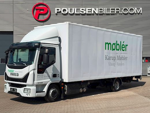 Iveco Euro Cargo 80-220 med fast kasse Fast kasse - 1